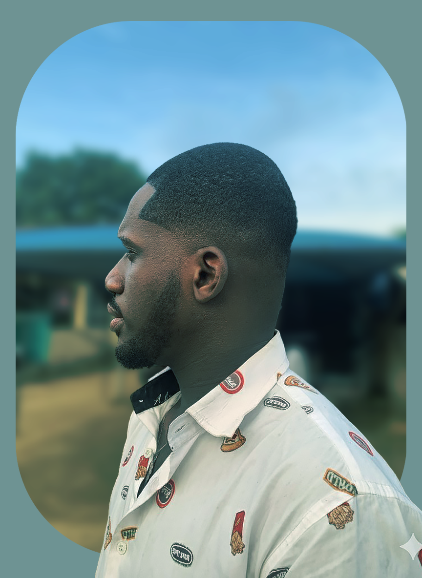 Finished outdoor fade portrait