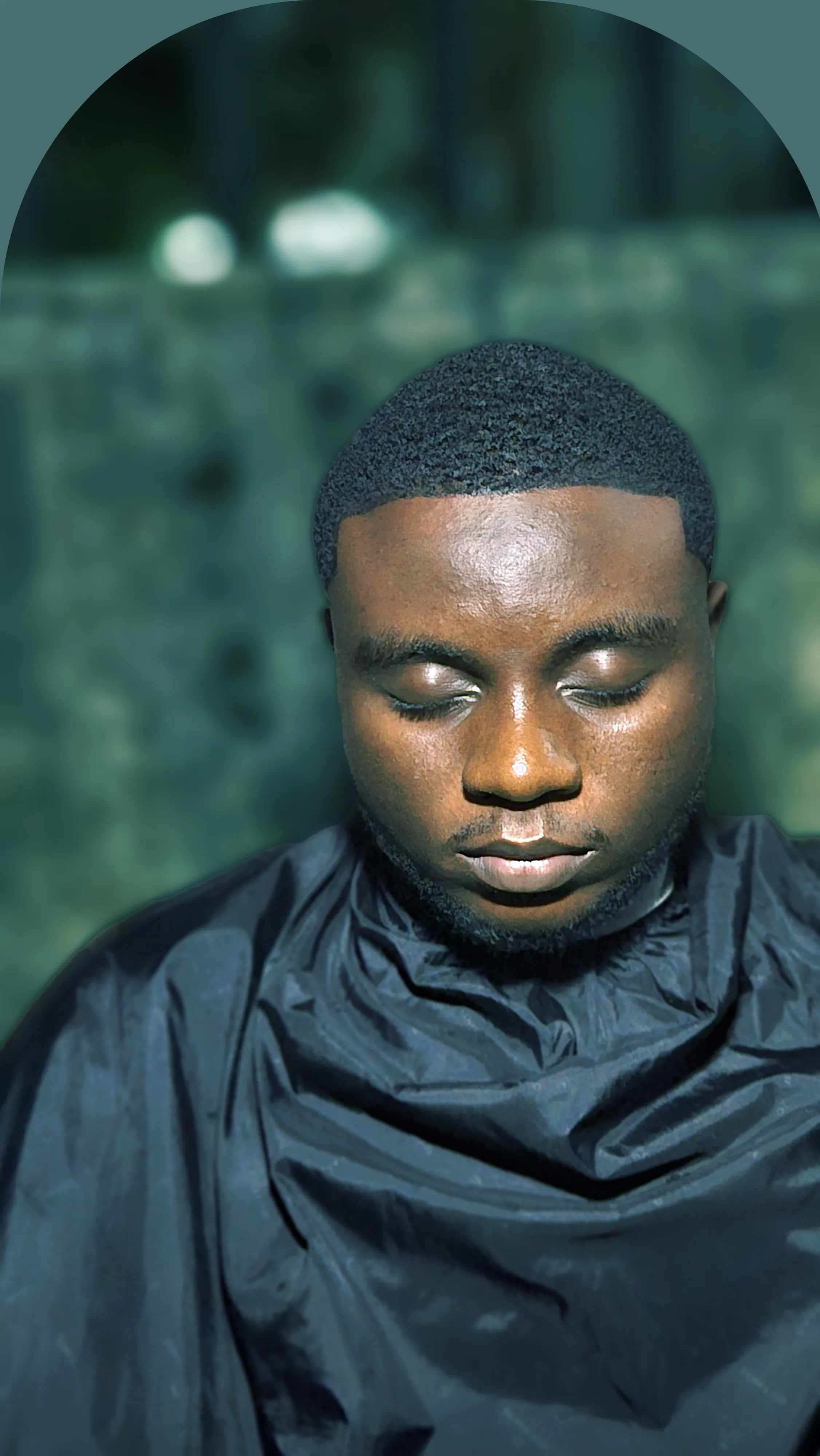 Skin fade front finish